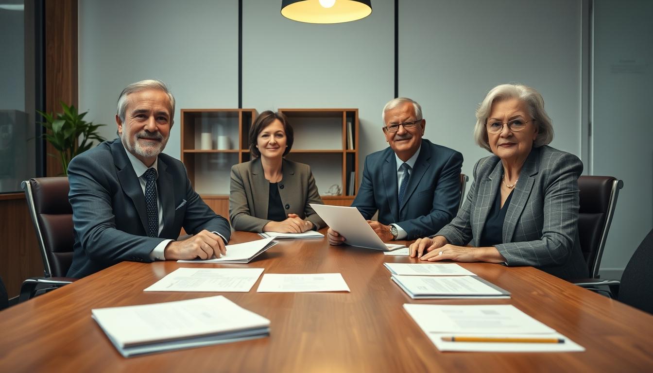 Senior legal support team